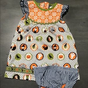 Matilda Jane Halloween dress with DC 12-18m